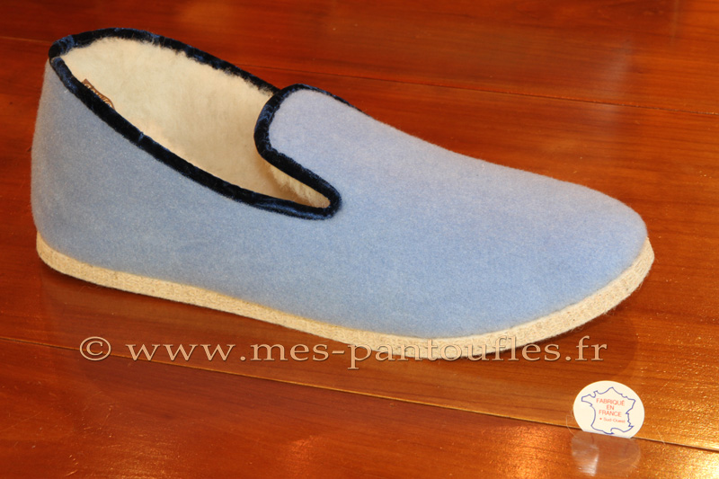 Charentaises bleu ciel | Mes Charentaises