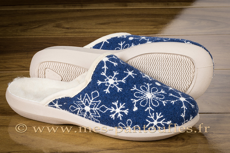 Mules tissu femme hot sale