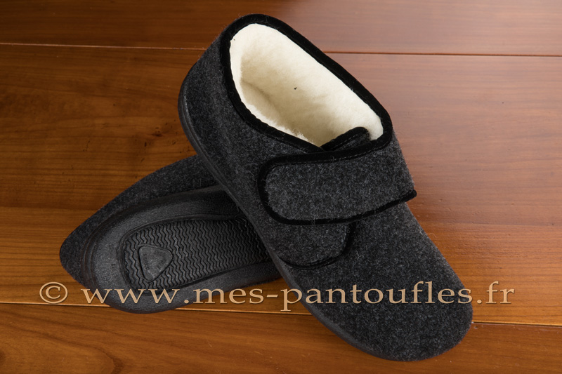 Chausson scratch homme anthracite