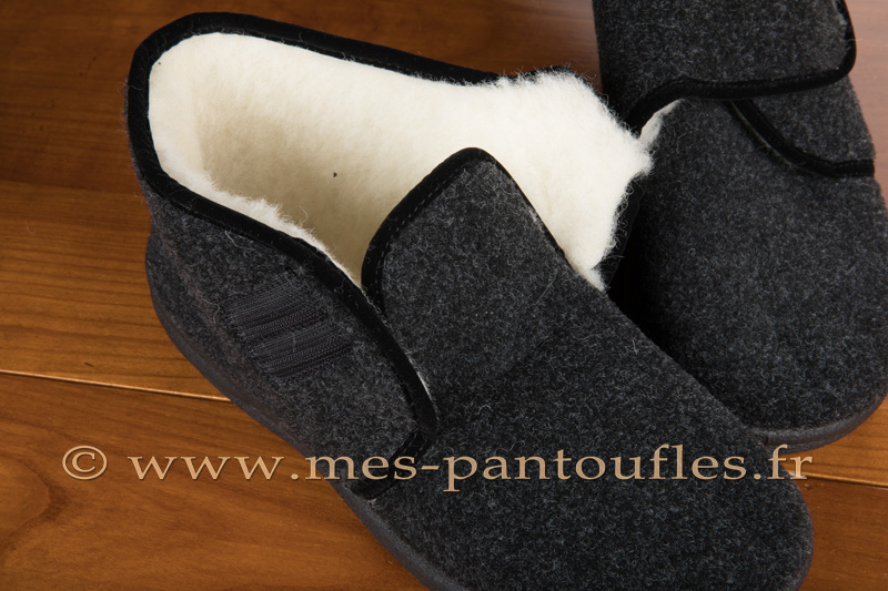 Chausson scratch homme anthracite