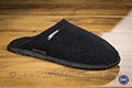Pantoufles  laine semelle antidérapante noire - n°9gies045