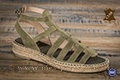 Espadrilles sandales kaki - n°9jun05