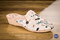 Mules à talon douceur florale – femme