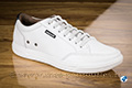 Basket blanche grande pointure homme