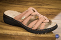 Sandales pour femme cuir beige