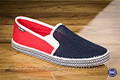 Sans-gene tricolore aérées marine et rouge  - n°9smf067