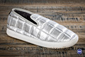 Chausson doudoune argent
