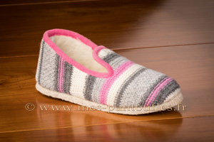 Charentaises femmes tricot