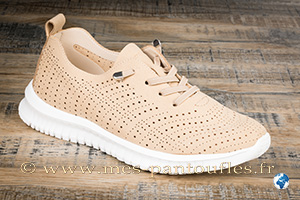 Chaussure ligne décontractée camel