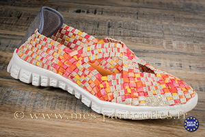 Ballerine ultra confort orange