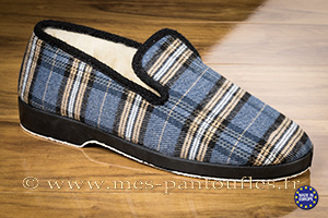Pantoufles Soir & Laine Indigo