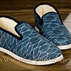 Charentaise mixte atlantis bleu - 9achm015
