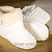 Chaussons montants tiptop moumoute semelle feutre - 9amont059