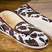 Pantoufles charentaises amour vache - 9amont066