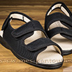Chausson confort noir scratch homme - 9cmc03