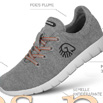Merino wool runners pour femmes semelle antidérapante - 9gies14