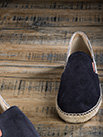 Espadrilles confort marine type sans-gêne - 9jun017