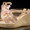 Espadrilles à talon disco - 9jun025