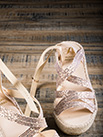Espadrilles à talon disco - 9jun025