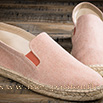 Espadrilles confort corail rustique - 9jun048