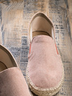 Espadrilles confort corail rustique - 9jun048