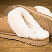 Mules fourrées chamois - 9klr02