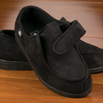 Chausson confort scratch hommes velours noir - 9kmac52