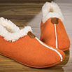 Pantoufles nubuck orange - 9kmac65