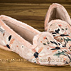 Pantoufle douceur florale – femme - 9mdes01
