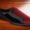 Mules femme type sans-gêne bordeaux - 9mulc091