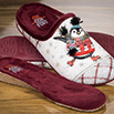 Mules femme son petit pingouin perle/bordeaux - 9mulc110