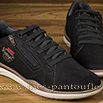 Sneakers noires homme - 9peg02