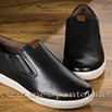 Chaussure sans-gêne noire grande pointure - 9peg05