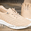 Chaussure ligne décontractée camel - 9pie01