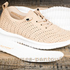 Chaussure ligne décontractée camel - 9pie01