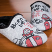 Mules larges imprimées vintage moto pour hommes - 9roal03