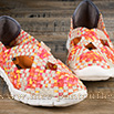 Ballerine ultra confort orange - 9rock01