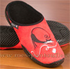 Mules velours décor chat pour femmes - 9rplum05