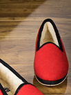 Véritable semelflex type ballerine rouge rouge - 9smf014