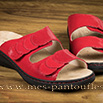 Sandales pour femme cuir rouge - 9smf03