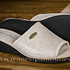 Véritable semelflex mules à talon mille éclats ecru - 9smf030
