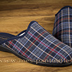 Mules homme écossais marine - 9smf050