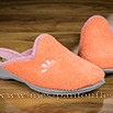 Mules éponge pour femme couleur saumon - 9smf052