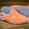 Mules éponge pour femme couleur saumon - 9smf052