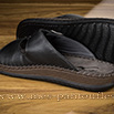Sandale homme cuir noir - 9smf062