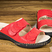 Sandales pour femme cuir rouge - 9smf063