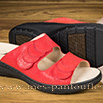 Sandales pour femme cuir rouge - 9smf063