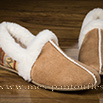 Pantoufles bi matière hippie chic beige - 9srm020