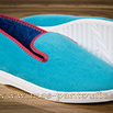 Charentaises été semelle élastomère bleu uni - 9vmdlc019