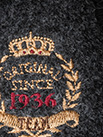 Véritable semelflex anthracite écusson brodé - 9vul94